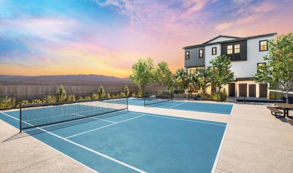 Pickleball courts
