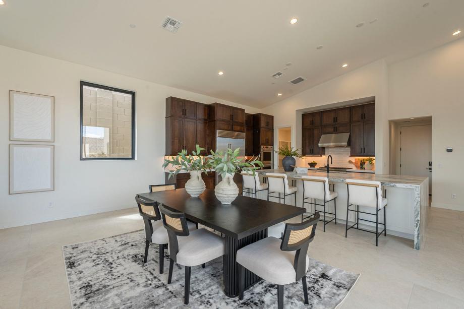 Stunning casual dining area with ample natural light