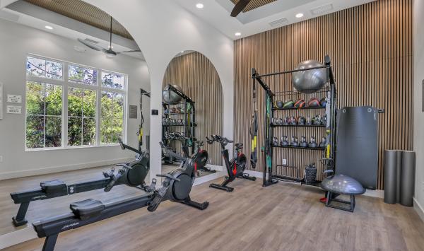Take advantage of fitness center and clubhouse amenities